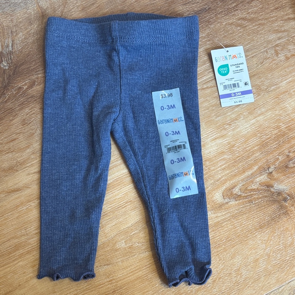 Navy Baby Leggings